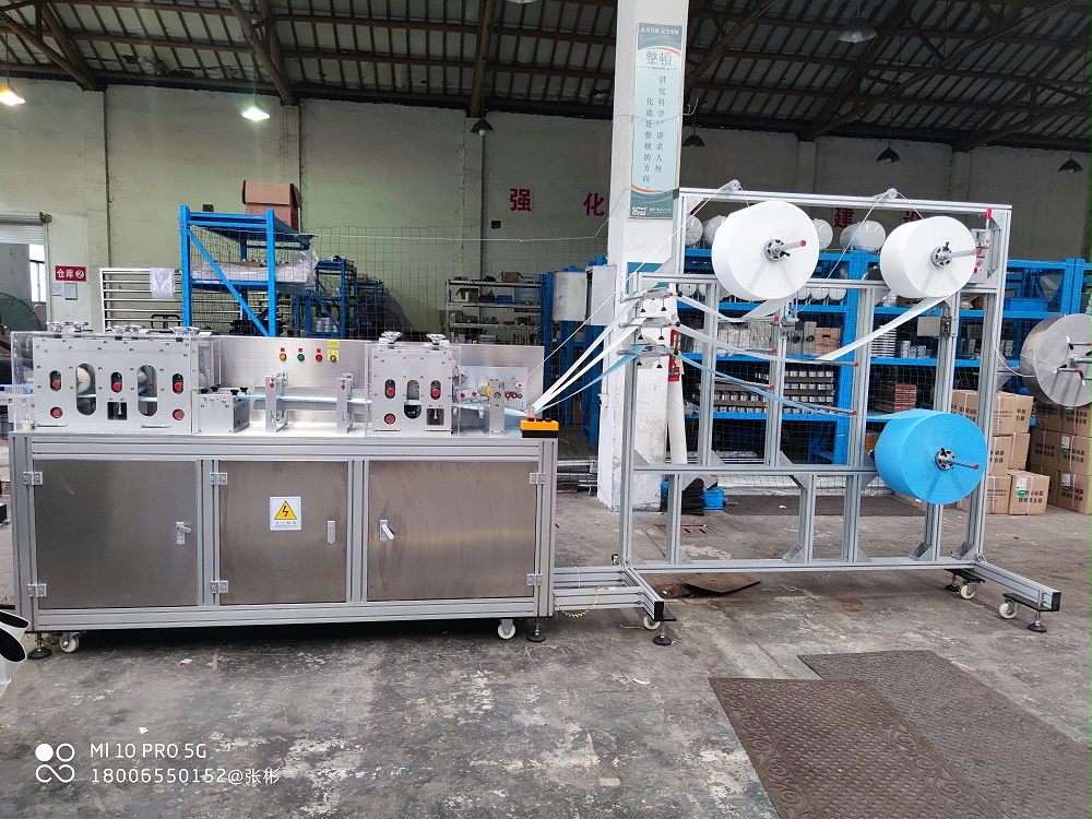 高速一拖一口罩機/高速平面口罩機 高速一拖一口罩機/高速平面口罩機